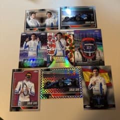 Topps Chrome F1 카를로스 사인츠 8장 세트