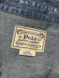 Polo Ralph Laurenラルフローレンデニムシャツ加工木村拓哉キムタク
