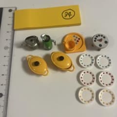 34 ミニチュア キッチン雑貨 小物セットのサムネイル