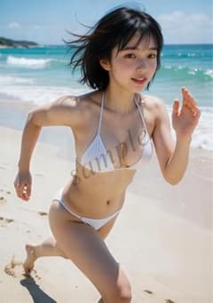 AIグラビアアート A4ポスター 写真光沢紙 No.3580 - メルカリ
