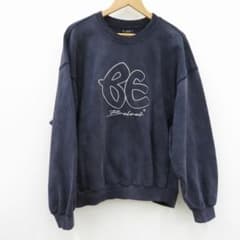 Belvet スウェット ブラックのサムネイル