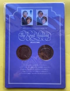 ロイヤルウェディング記念コインセット - メルカリ
