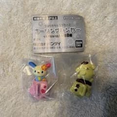 サンリオキャラクターズ キーリングハンガー ウサハナ　ポムポムプリンのサムネイル