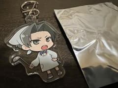 御剣怜侍 幼少期 アクリルキーホルダー 逆転裁判 カプコン カフェ