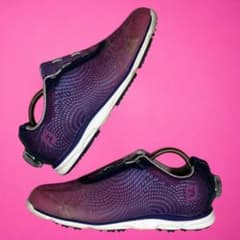 FootJoy 풋 조이 골프 슈즈 퍼플 다이얼식 24.5