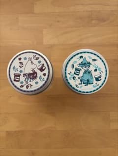 ムーミン空き缶 2色セット