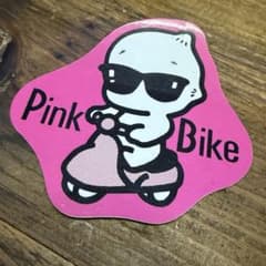 Thumbnail of Pink Bike ステッカー
