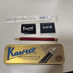 【明日18時に一旦削除します】Kaweco 0.5 レッドシャープペンシル 明日18時に一旦削除します】Kaweco 0.5 レッドシャープペンシル - メルカリ