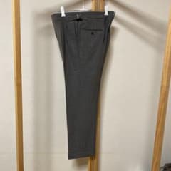 リングジャケット スラックス グレー ウール100% サイドアジャスター 日本製 RING JACKET ウールスラックス 44グレー 日本製 サイドアジャスター
