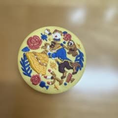 美女と野獣 刺繍缶バッジ ディズニーのサムネイル