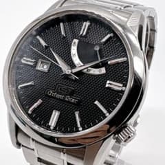 ORIENT STAR オリエントスター WZ316 パワーリザーブ 黒文字盤 - メルカリ