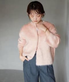 たねさん専用　SLOBE IENA 《新品タグ付き》シャギーニットカーディガンのサムネイル