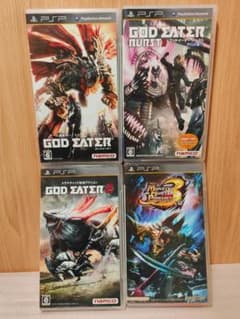 [PSP 소프트]GOD EATER 갓 이터 2 버스트 몬한 3