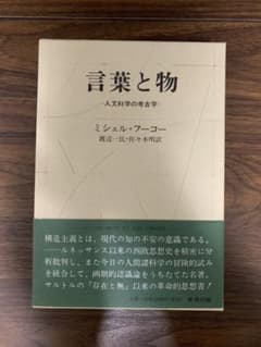 言葉と物　人文科学の考古学のサムネイル