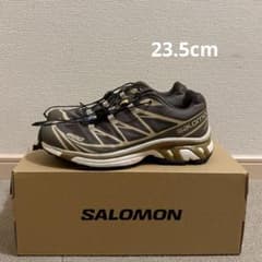 美品】SALOMON XT-6 Dull Gold 23.5cm - メルカリ