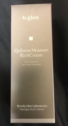 QuSomeモイスチャーリッチクリーム 30gのサムネイル