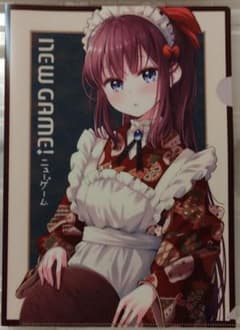 NEW GAME! 12 특전 A4 클리어 파일