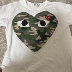 コムデギャルソン COMME des GARÇONSカモフラージュハートXS - メルカリ