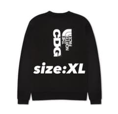 新品未使用】THE NORTH FACE ×CDG スウェットクルーネック - メルカリ