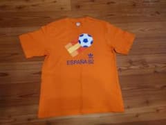 adidas ESPAÑA 82 Tシャツ オレンジ Oサイズ　スペインW杯のサムネイル