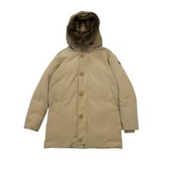 MONCLER POLA ダウンジャケット ラクーンファー ダウンコート - メルカリ