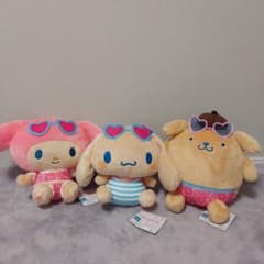 サンリオ ぬいぐるみ マスコット 3点セットのサムネイル
