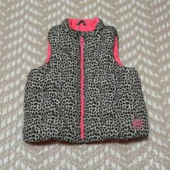 【GAP ベビー ダウンベスト 90cm ヒョウ柄】のサムネイル