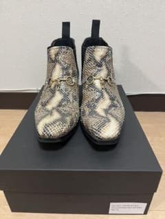 NEEDLES Heeled Chelsea Bit Boot Python - メルカリ