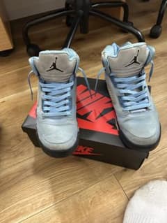flexをFlex様専用Nike Air Jordan 5 Light Blueのサムネイル