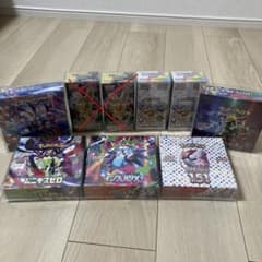 ポケモンカードゲーム 未開封BOXシュリンク付き まとめ売り - メルカリ