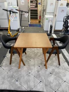 福岡市限定】ダイニングセット 2人用 80×80×70 VILLON ヴィヨン - メルカリ