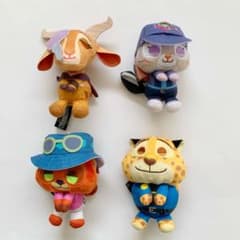 ズートピア2 &youマスコットvol.1 4点セット ジュディ ガゼル ニック