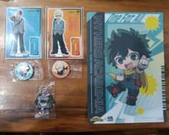 僕のヒーローアカデミア　くら寿司　アクリルスタンド＆マルチシート&ビッくらポンのサムネイル