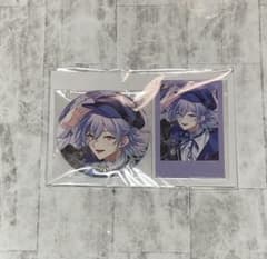 にじさんじ 星導ショウ バースデーグッズ 2025 缶バッジ&チェキ風