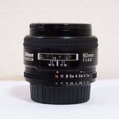 【ざっさん様専用/美品】Nikon AF Nikkor 50mm f/1.4Dのサムネイル