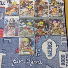 PS3Wiiのナルト９本セットで販売しますのサムネイル