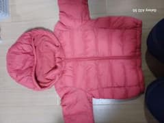 子供服　ダウン　赤色のサムネイル