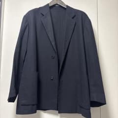 Markaware ネイビー テーラードジャケットa24a-15JK01c Markaware ネイビー テーラードジャケットa24a-15JK01c - メルカリ