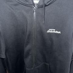 Dickies ジップアップパーカー ブラック Lのサムネイル