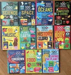 100 THINGS TO KNOW ABOUT 9冊セット　最新版　英語絵本 100 THINGS TO KNOW ABOUT BOXSET: Usborne: 9781474999052: Amazon