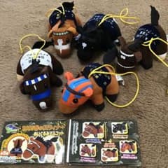 競馬　ぬいぐるみ　2006春のG1ウィナー全5種セットのサムネイル