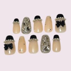 ギャルネイルチップ リボンのサムネイル