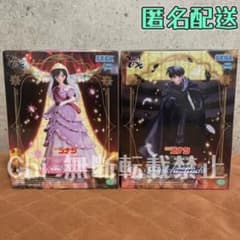 名探偵コナン XrossLink フィギュア 工藤新一 毛利蘭 2体セット