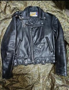 schott 609 ダブルライダース 38 USA製　80sのサムネイル