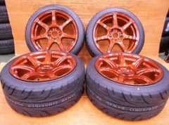 絶版サイズ！ワークエモーション t7r 17インチ　二本セットのサムネイル
