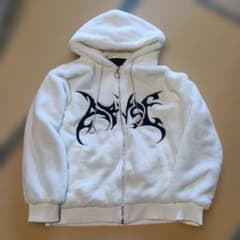 Resham ファー フルジップパーカー ホワイト Mのサムネイル
