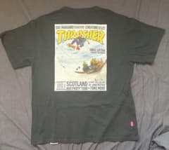 Thrasher Magazine Tシャツ ブラックのサムネイル