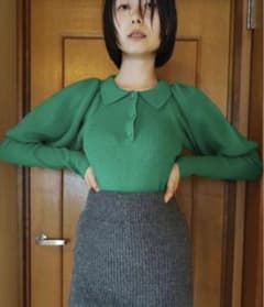 lyta リタ　ニットポロトップスのサムネイル