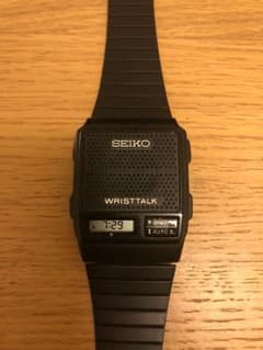 セイコー　リストトーク　 ブラック SEIKO　WRISTTALKのサムネイル