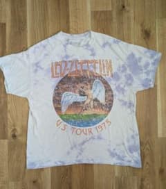 公式 Led Zeppelin U.S. Tour 1975 Tシャツ LLのサムネイル